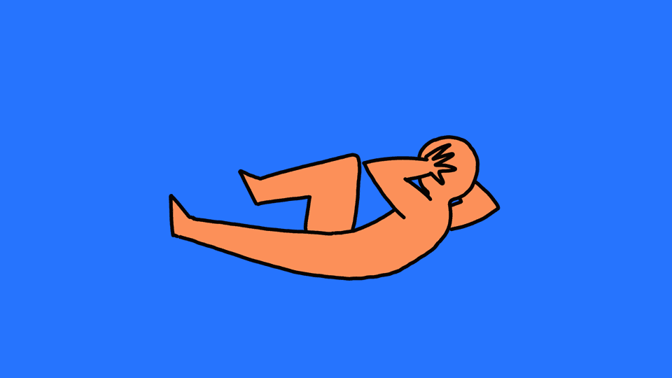 situps with alternating leg and arm movement